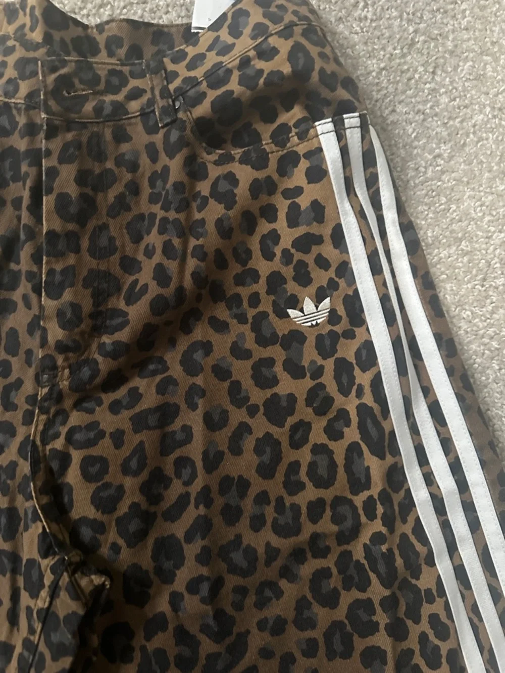 Adidas Originals Denim Bermuda Shorts - Picture 2 of 5